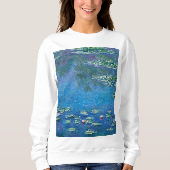 Sweatshirt Claude Monet - Lilies d'eau 1906 (Devant)