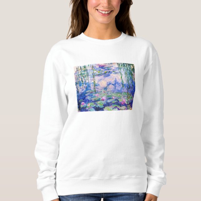 Sweatshirt Claude Monet - Nymphéas / Nymphéas 1919 (Devant)