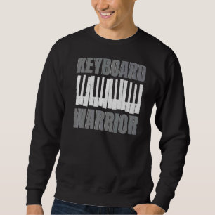 Sweatshirt Clavier Guerrier Musicien Piani