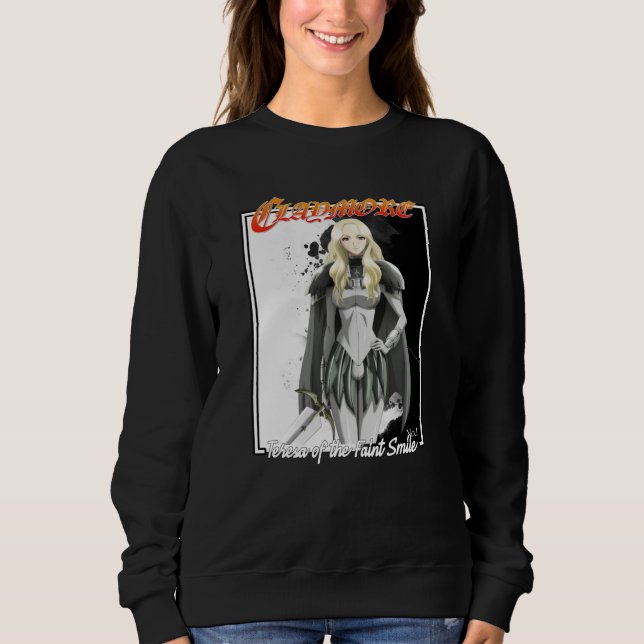 Sweatshirt Claymore - Teresa du sourire faible (Devant)