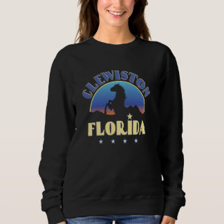 Sweatshirt Clewiston Florida FL Wild Horse