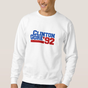 Sweatshirt Clinton GORE 1992