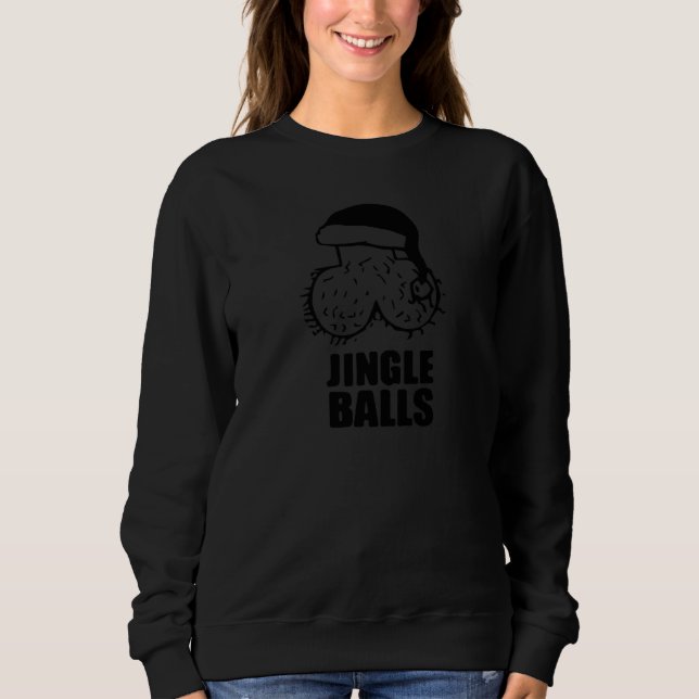 Sweatshirt Clochettes Couples Noël (Devant)