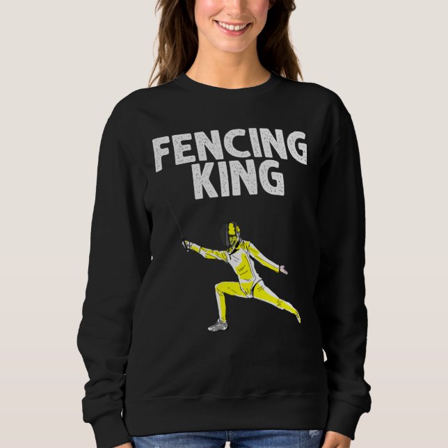 Sweatshirt Clôture Pour Fencer Men Grandpa (Devant)