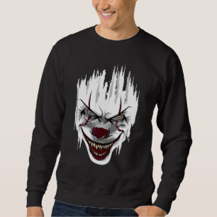 Sweatshirt Clown tueur d'Halloween Mime Arlequin Clown effray