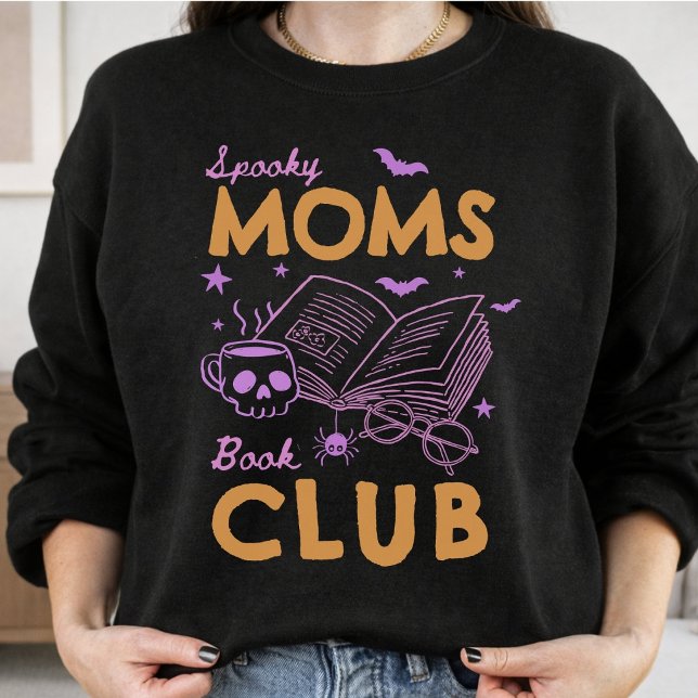 Sweatshirt Club de lecture de mamans effrayantes personnalisa (Créateur téléchargé)