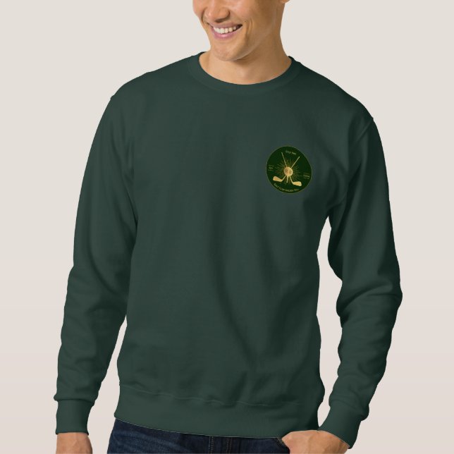 Sweatshirt Clubs de golf Gold personnalisés (Devant)