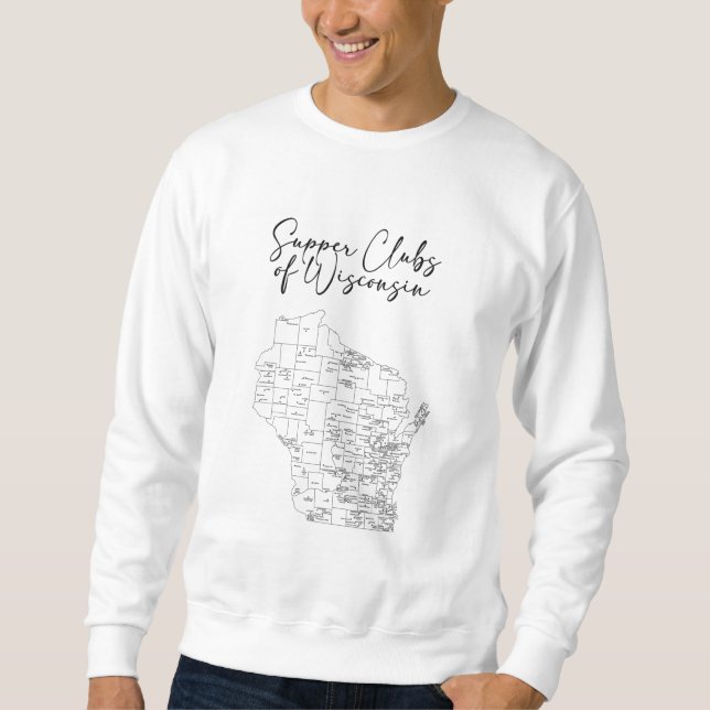 Sweatshirt Clubs de soupe du Wisconsin (Devant)