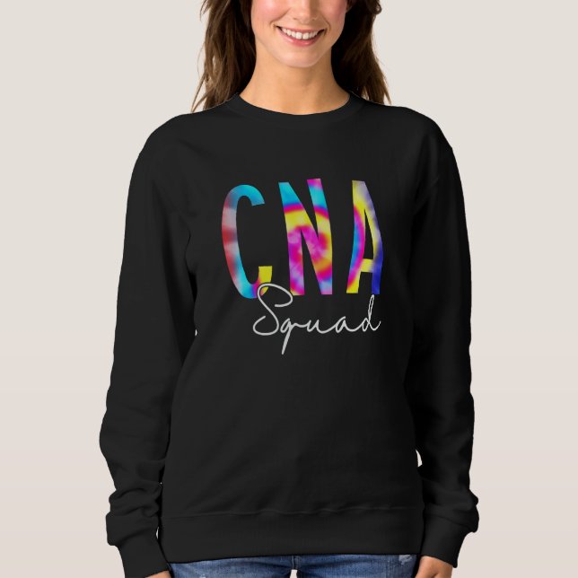 Sweatshirt Cna Squad For Appreciation Day Certified Nursing N (Devant)