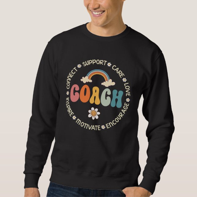 Sweatshirt Coach Appreciation Week Back to School (Devant)