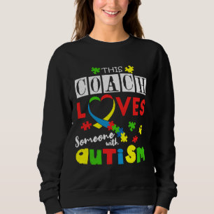 Sweatshirt Coach Puzzle Sensibilisation sur l'autisme d'amour