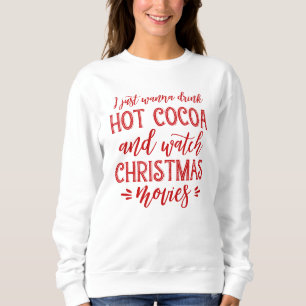 Sweatshirt Coca chaud élégant et films de Noël