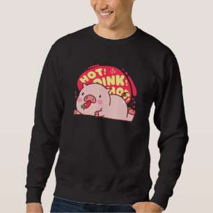 Sweatshirt Cochon Chaud Rose Chaud Manger Poivre Cuisine