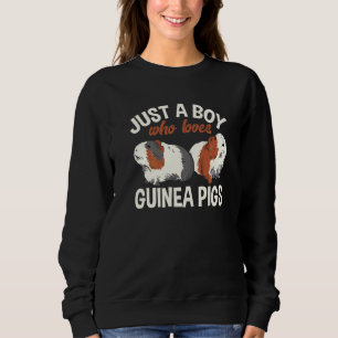 Sweatshirt Cochon d'Inde Furry Potato Juste Un Garçon Qui Aim