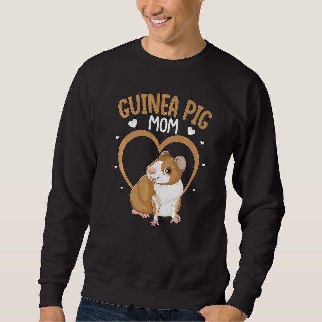 Sweatshirt Cochon d'Inde Maman Guinée (Devant)