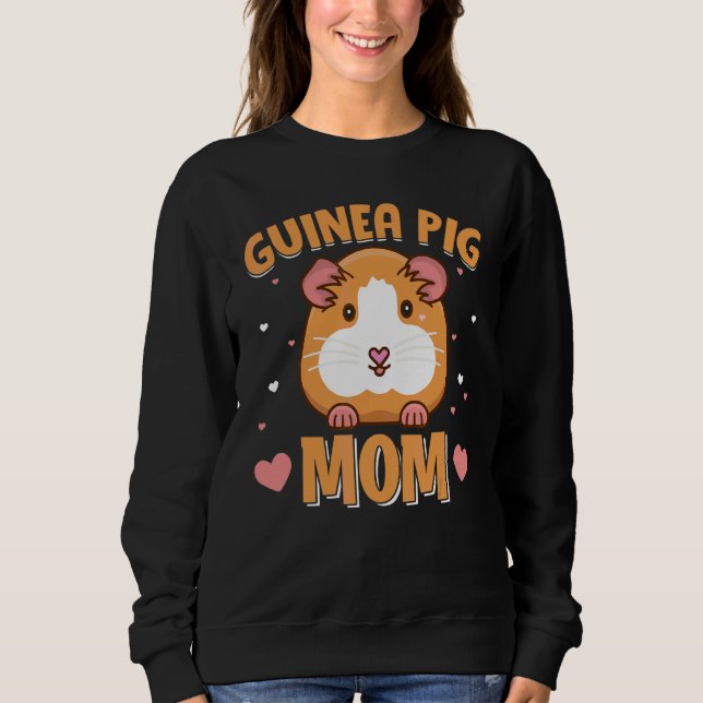 Sweatshirt Cochon d'Inde Maman Guinée  4 (Devant)