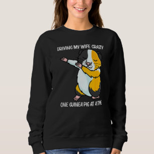 Sweatshirt Cochon d'Inde Mignon Pour Papa Homme Animal de Com