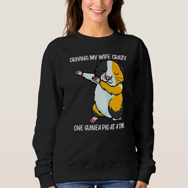 Sweatshirt Cochon d'Inde Mignon Pour Papa Homme Animal de Com (Devant)