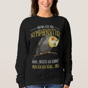 Sweatshirt Cockatiel Dit Le Détenteur De Perroquets