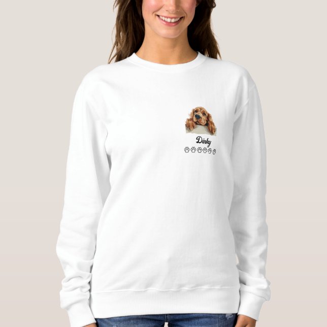 Sweatshirt Cocker Spaniel anglais (Devant)