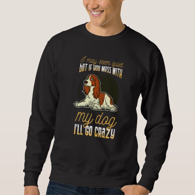 Sweatshirt Cocker Spaniel Anglais Race de Chien  13 (Devant)