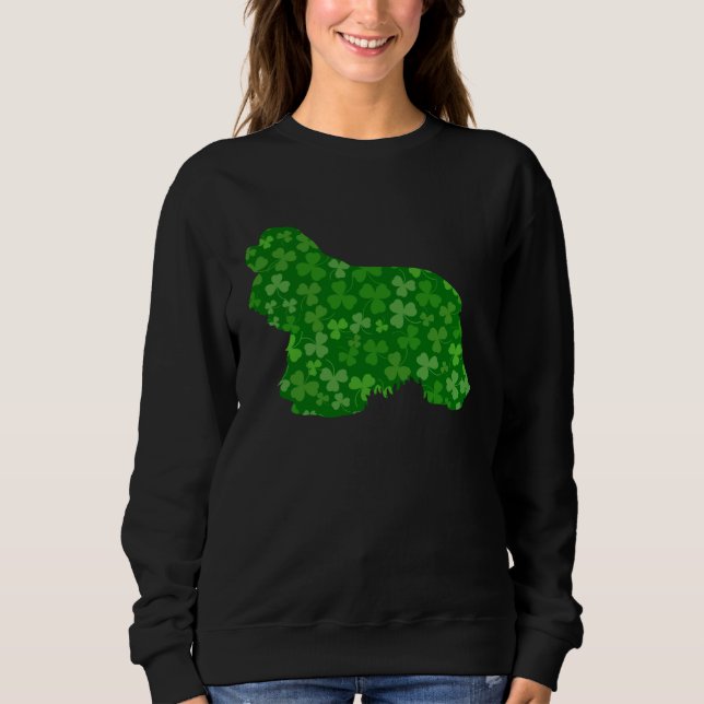 Sweatshirt Cocker Spaniel Saint-Patrick 2019 American Cocke (Devant)