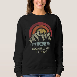 Sweatshirt Cockrell Hill Texas Mountain Sunset Sunrise Kayaki