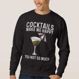 Sweatshirt Cocktail cool Pour Hommes Femmes Boisson Alcoolisé