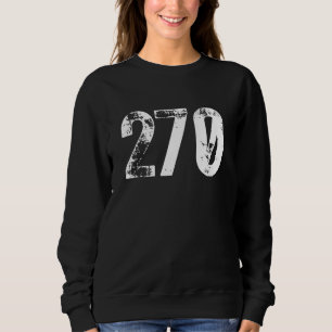Sweatshirt Code régional 270 Bowling Green KY Code régional m