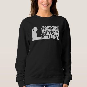 Sweatshirt Coder Épouse Développeur - Ingénieur Logiciel Codi