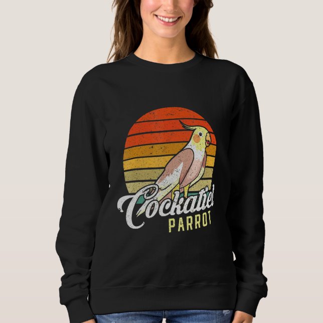 Sweatshirt Coekatiel Parrot Design Oiseau (Devant)