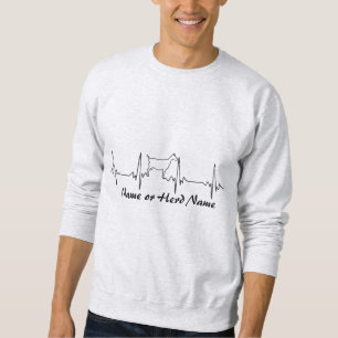 Sweatshirt Coeur de chèvre de l'amour