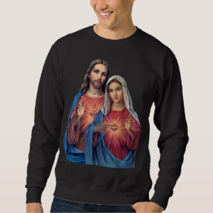 Sweatshirt Coeurs de Jésus et Marie très proches