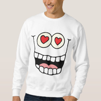 Sweatshirt Coeurs drôles de Saint-Valentin