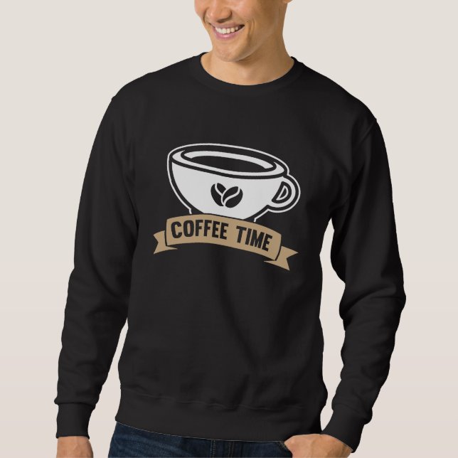 Sweatshirt Coffee  Espresso Barista Cappuccino Latte  3 (Devant)