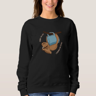Sweatshirt Coffee Sloth