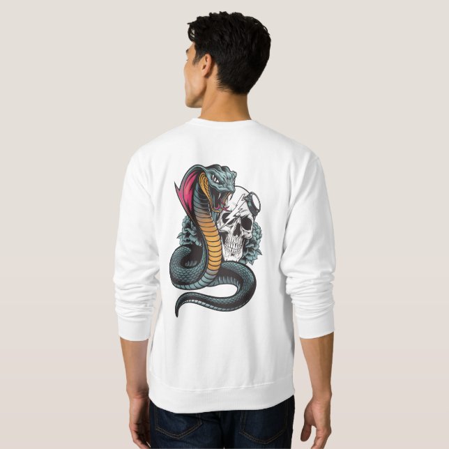 Sweatshirt Coffre-fort de surveillance 02 (Dos entier)