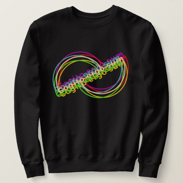 Sweatshirt Cogito Ergo Sum - T-Shirt coloré (Design devant)