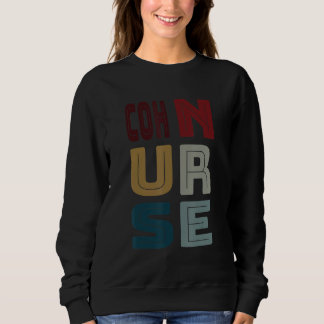 Sweatshirt COH Nurse Certified Occupational Health Nurse Vint