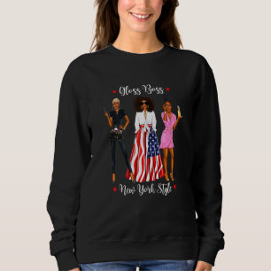 Sweatshirt Coiffeuse New Yorker New York Coiffeuse New York