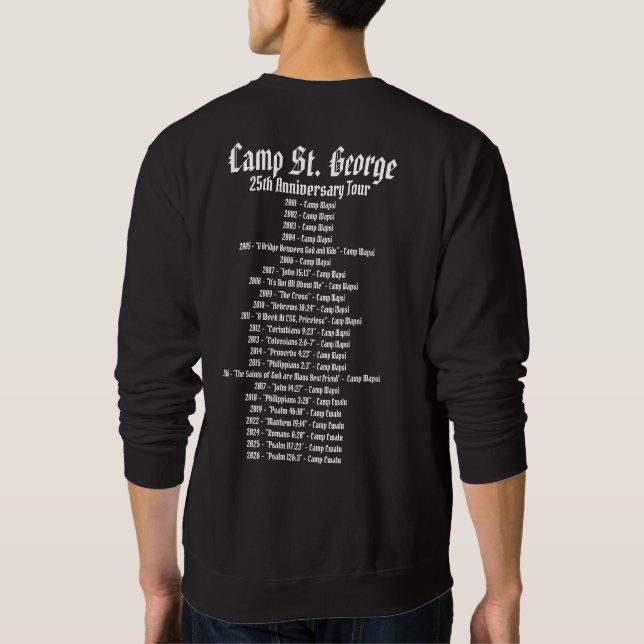 Sweatshirt Col Crewneck CSG Tour (Dos)