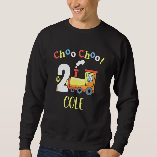 Sweatshirt Cole Choo Choo Deux Train 2e Anniversaire Turin 2 (Devant)