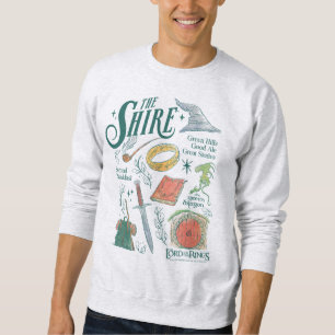 Sweatshirt Collage aquarelle THE SHIRE™ Graphique