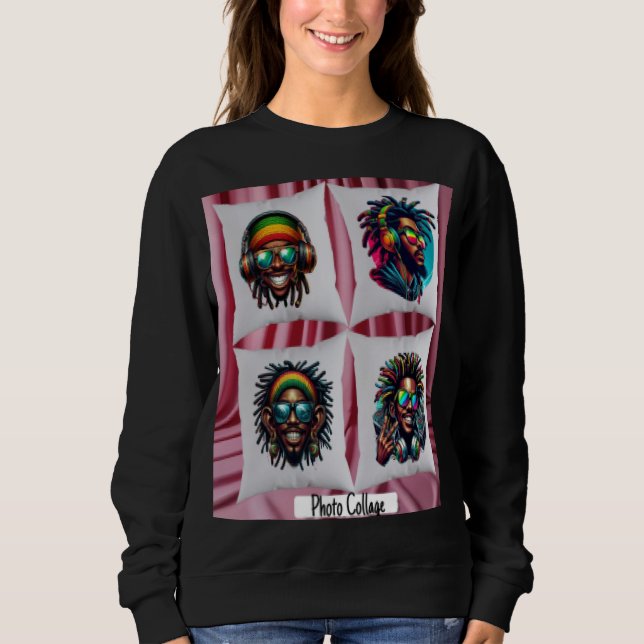 Sweatshirt Collage photo (Devant)