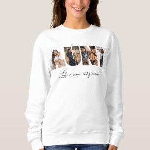 Sweatshirt Collage photo tante