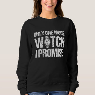Sweatshirt Collecte du collecteur de montres