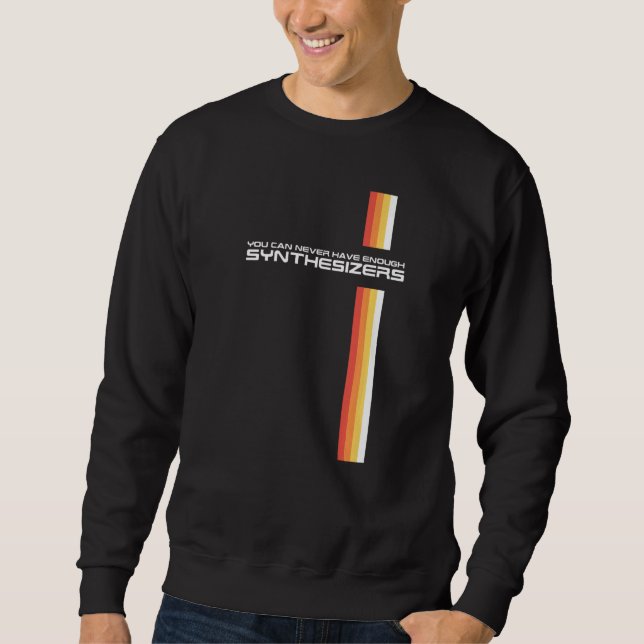 Sweatshirt Collecteur de synthétiseur de synthétiseur de synt (Devant)