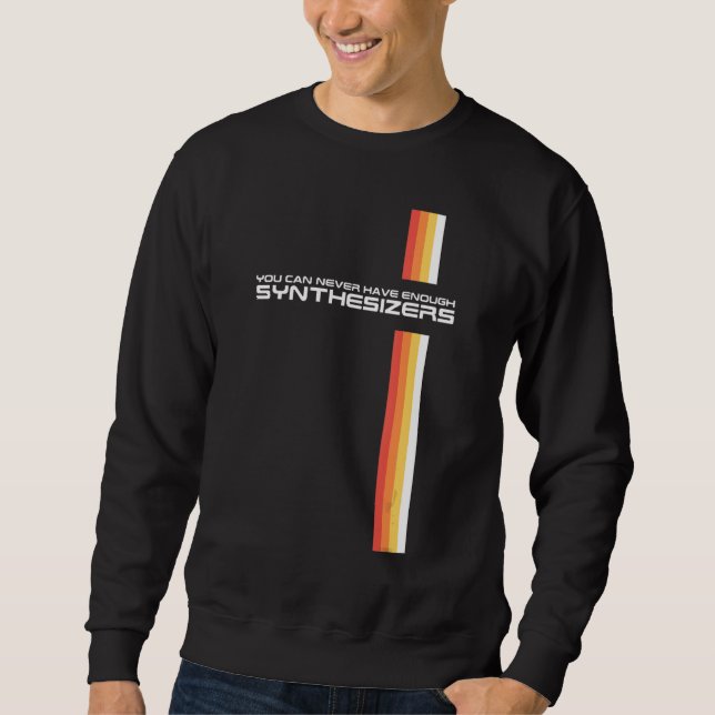 Sweatshirt Collecteur de synthétiseur de synthétiseur de synt (Devant)