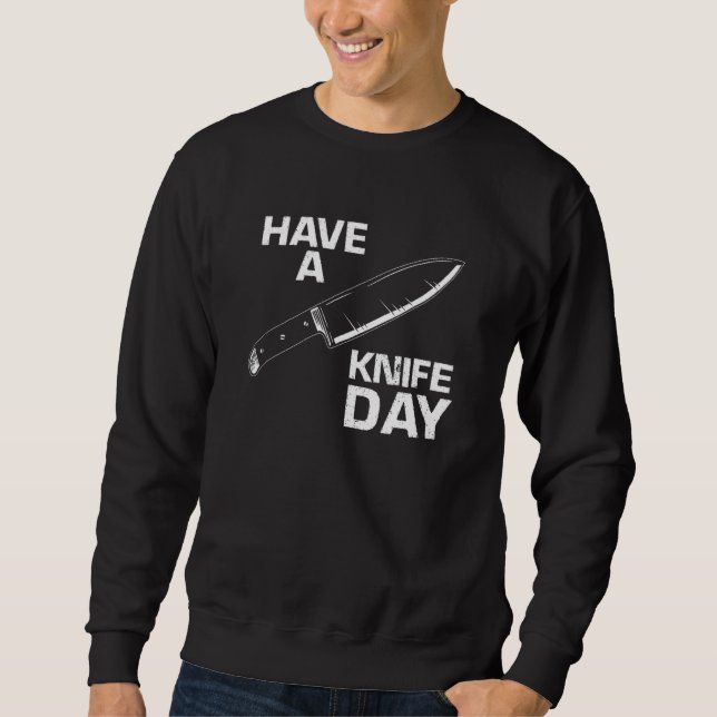 Sweatshirt Collecteurs De Couteaux Pour Un Couteau De Whisper (Devant)