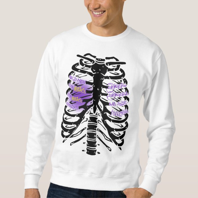 Sweatshirt collection Cute Bones (Devant)